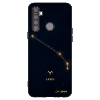 Picasee crna silikonska maskica za Realme 5 - ARIES