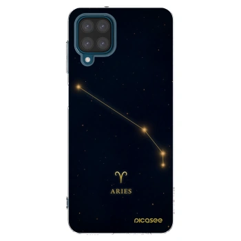 Picasee silikonska prozirna maskica za Samsung Galaxy A12 A125F - ARIES