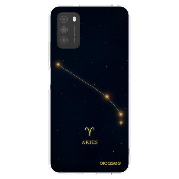 Picasee silikonska prozirna maskica za Xiaomi Poco M3 - ARIES