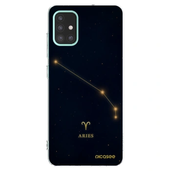 Picasee silikonska prozirna maskica za Samsung Galaxy M31s - ARIES