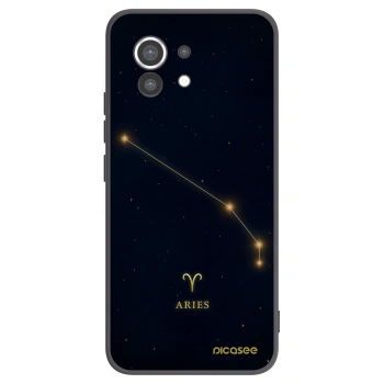 Picasee crna silikonska maskica za Xiaomi Mi 11 - ARIES