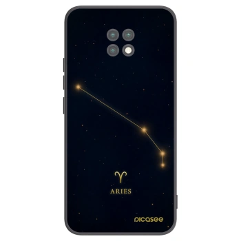Picasee crna silikonska maskica za Xiaomi Redmi Note 9T - ARIES