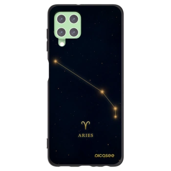 Picasee crna silikonska maskica za Samsung Galaxy A22 A225F 4G - ARIES