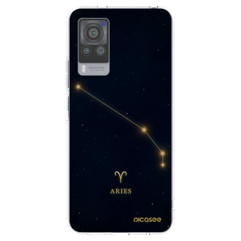 Picasee silikonska prozirna maskica za Vivo X60 Pro 5G - ARIES