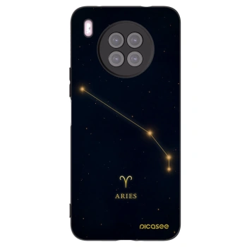 Picasee crna silikonska maskica za Huawei Nova 8i - ARIES