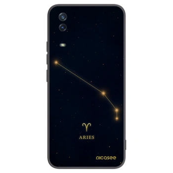 Picasee crna silikonska maskica za Vivo Y11s - ARIES