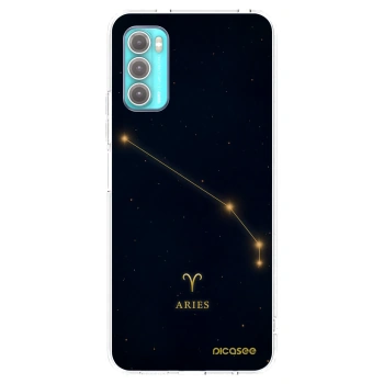 Picasee silikonska prozirna maskica za Motorola Moto G60 - ARIES