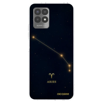 Picasee silikonska prozirna maskica za Realme 8i - ARIES