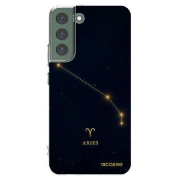 Picasee silikonska prozirna maskica za Samsung Galaxy S22+ 5G - ARIES