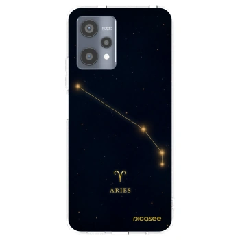 Picasee silikonska prozirna maskica za Realme 9 Pro 5G - ARIES