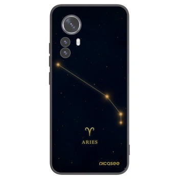 Picasee crna silikonska maskica za Xiaomi 12 Pro - ARIES
