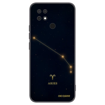 Picasee crna silikonska maskica za Xiaomi Redmi 10C - ARIES