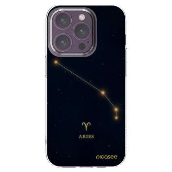 Picasee silikonska prozirna maskica za Apple iPhone 14 Pro - ARIES