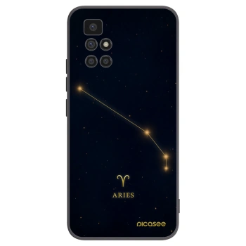 Picasee crna silikonska maskica za Xiaomi Redmi 10 (2022) - ARIES