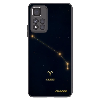 Picasee crna silikonska maskica za Xiaomi Redmi Note 11 Pro+ 5G - ARIES
