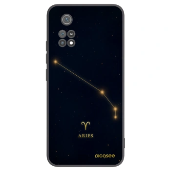 Picasee crna silikonska maskica za Xiaomi Poco M4 Pro - ARIES