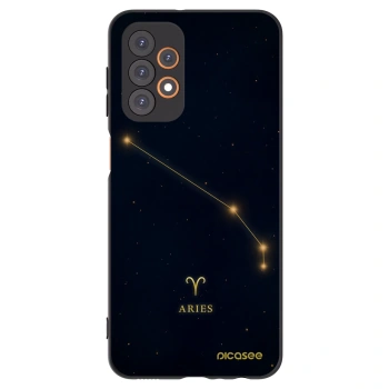 Picasee crna silikonska maskica za Samsung Galaxy A23 A236B 5G - ARIES