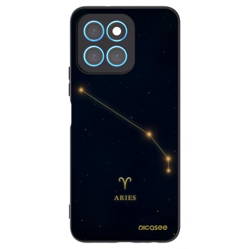 Picasee crna silikonska maskica za Honor X6 - ARIES