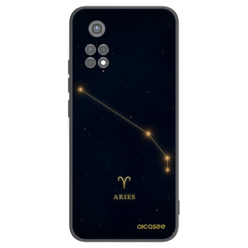 Picasee crna silikonska maskica za Xiaomi Redmi Note 11S 5G - ARIES