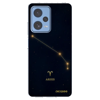 Picasee silikonska prozirna maskica za Xiaomi Redmi Note 12 Pro 5G - ARIES