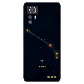 Picasee crna silikonska maskica za Xiaomi Redmi Note 12S - ARIES