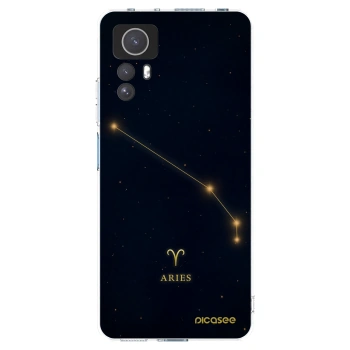 Picasee silikonska prozirna maskica za Xiaomi Redmi Note 12S - ARIES