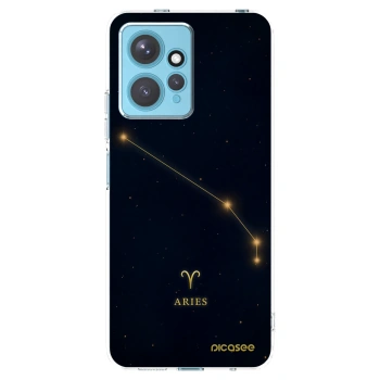 Picasee silikonska prozirna maskica za Xiaomi Redmi Note 12 4G - ARIES