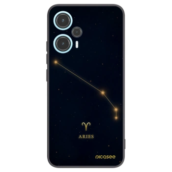 Picasee crna silikonska maskica za Xiaomi Poco F5 - ARIES