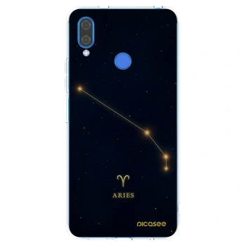 Picasee silikonska prozirna maskica za Huawei Nova 3 - ARIES