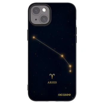 Picasee crna silikonska maskica za Apple iPhone 15 Plus - ARIES