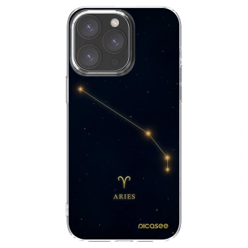 Picasee silikonska prozirna maskica za Apple iPhone 15 Pro Max - ARIES
