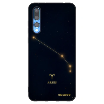 Picasee crna silikonska maskica za Huawei P20 Pro - ARIES