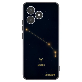 Picasee crna silikonska maskica za Realme C53 - ARIES