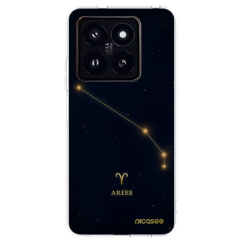 Picasee silikonska prozirna maskica za Xiaomi 14 Pro - ARIES