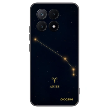 Picasee crna silikonska maskica za Xiaomi Poco X6 Pro - ARIES