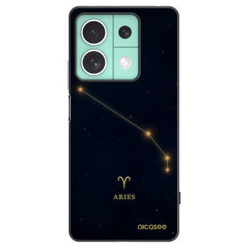 Picasee crna silikonska maskica za Xiaomi Redmi Note 13 5G - ARIES