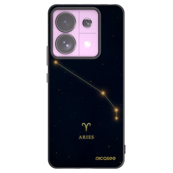 Picasee crna silikonska maskica za Xiaomi Redmi Note 13 Pro 5G - ARIES