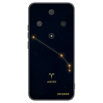 Picasee crna silikonska maskica za Honor Magic6 Lite 5G - ARIES