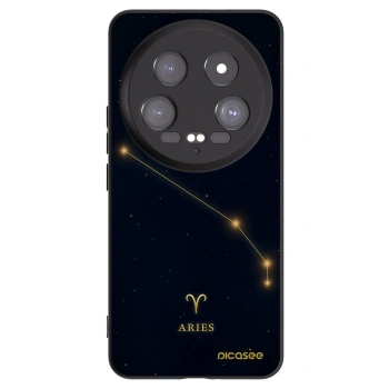 Picasee crna silikonska maskica za Xiaomi 14 Ultra - ARIES