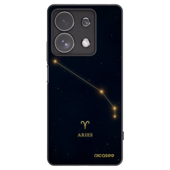 Picasee crna silikonska maskica za Xiaomi Redmi Note 13 Pro 4G - ARIES