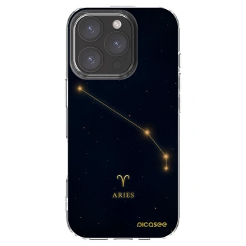 Picasee silikonska prozirna maskica za Apple iPhone 16 Pro - ARIES