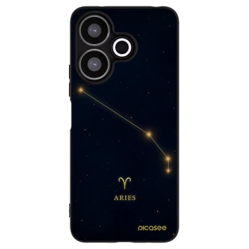 Picasee crna silikonska maskica za Xiaomi Redmi 13 4G - ARIES