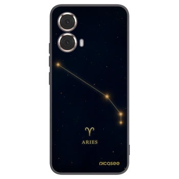Picasee crna silikonska maskica za Motorola Moto G85 - ARIES