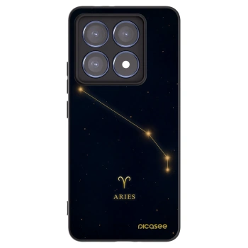Picasee crna silikonska maskica za Xiaomi 14T Pro - ARIES