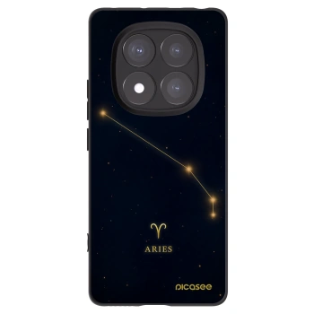 Picasee crna silikonska maskica za Xiaomi Redmi Note 14 Pro 5G - ARIES