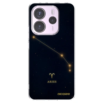 Picasee silikonska prozirna maskica za Xiaomi Redmi Note 14 4G - ARIES