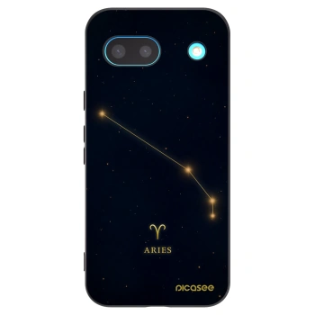 Picasee crna silikonska maskica za Google Pixel 8a - ARIES