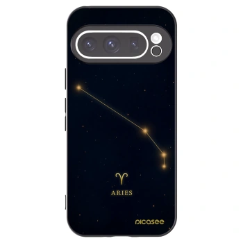 Picasee crna silikonska maskica za Google Pixel 9 Pro - ARIES
