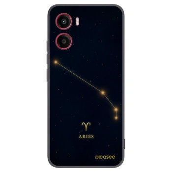 Picasee crna silikonska maskica za Motorola Moto G05 - ARIES