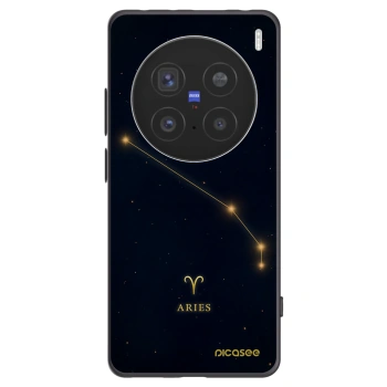 Picasee crna silikonska maskica za Vivo X200 Pro - ARIES